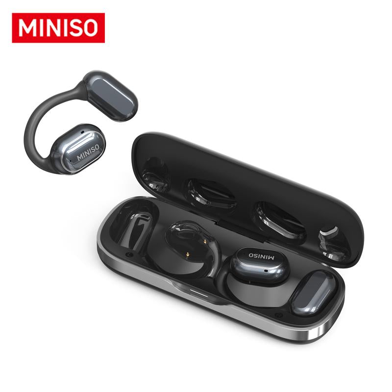 MINISO MS165 Open Wireless Translation Bluetooth Headset for Lifetime Free for Listening to Music and Calling, Real-Time Bluetooth