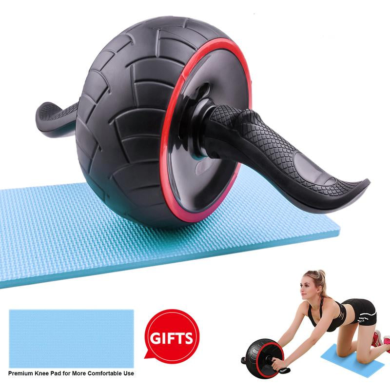 Ab Roller Automatic Rebound Roller Wheel for Abdominal Strength Core Training Gym Home Exercise Workout Fitness