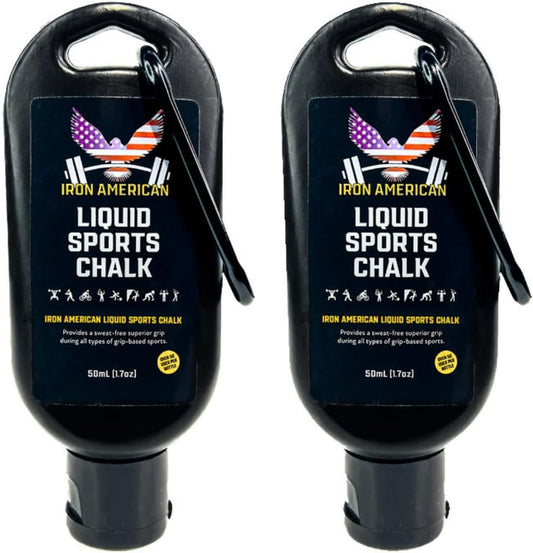 Liquid Chalk - No-Mess Long-Lasting Grip Chalk for Weightlifting, Gymnastics, Rock Climbing, and Fitness Training - Advanced Hand Chalk for Gym